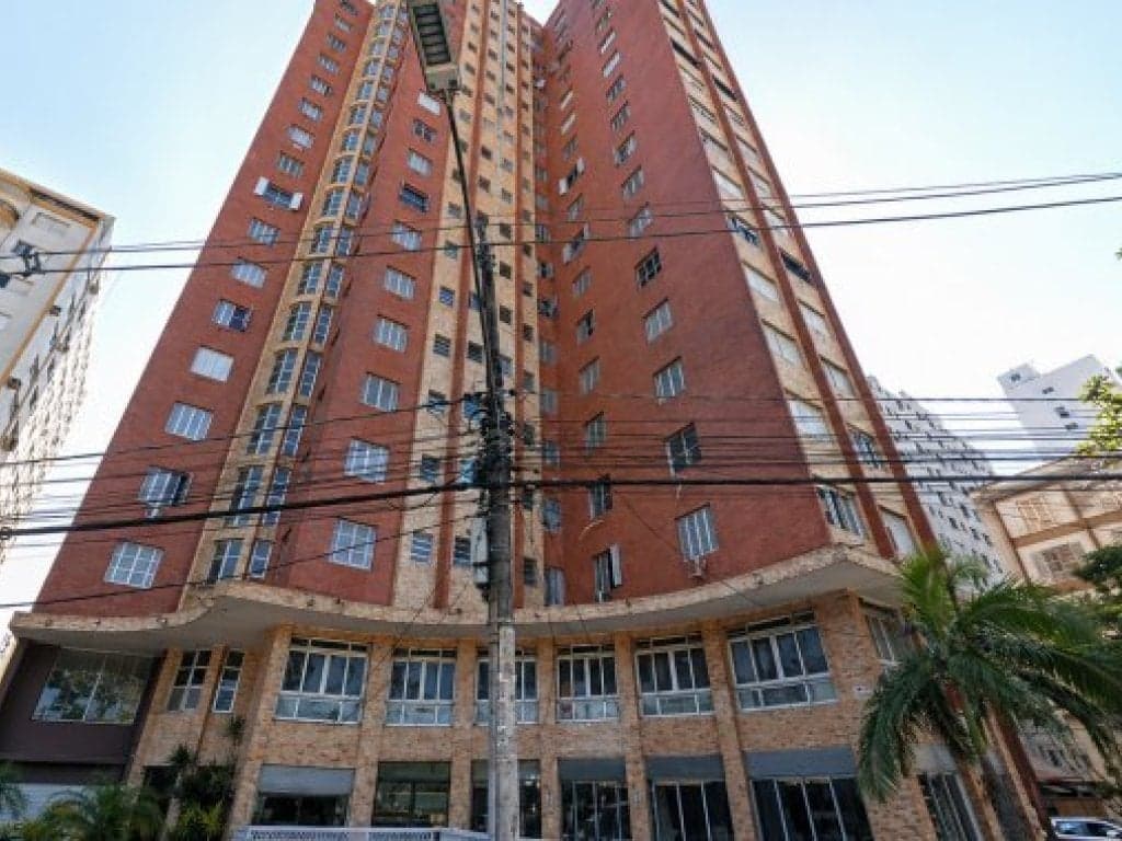 Apartamento de 26m² em Leilão — Avenida Embaixador Pedro de Toledo, nº 358, Centro, São Vicente