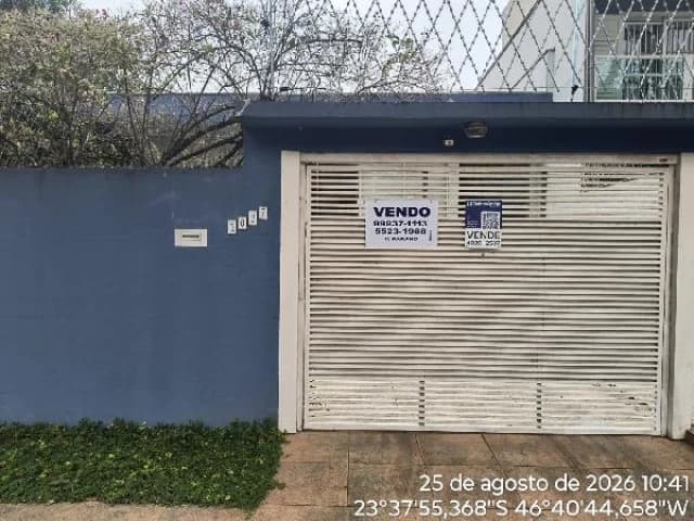 Casa de 407m² em Leilão — Rua Tome Portes, nº 1027, Brooklin Paulista, São Paulo