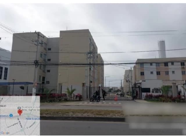 Apartamento de 44m² em Leilão — Estrada do Campinho, nº 5150 Apto. 302, BL 18, Cosmos, Rio de Janeiro