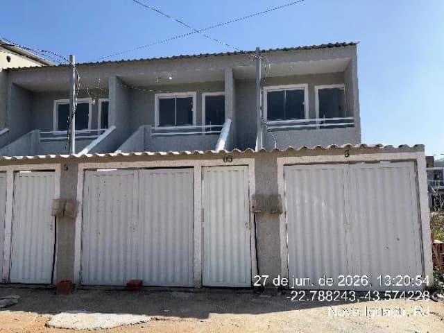 Casa de 41m² em Leilão — Rua Milenna, nº 89, CS 03 PARTE LT 08 QD D, Marapicu, Nova Iguaçu