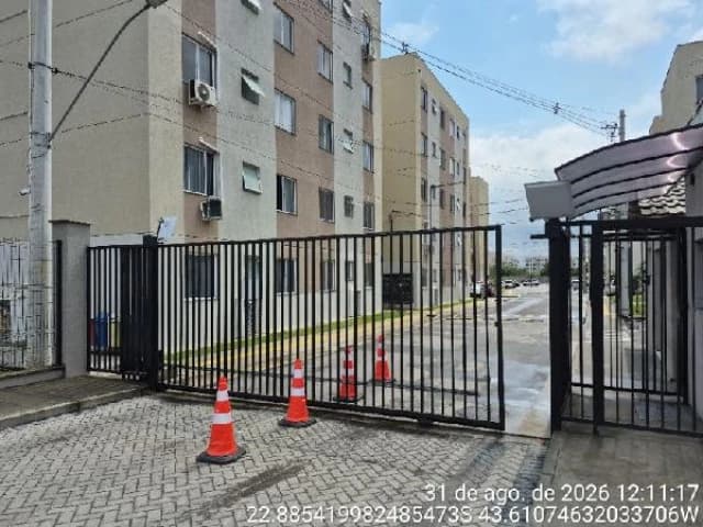 Apartamento de 44m² em Leilão — Estrada do Campinho, nº 5150 Apto. 103, BL 18, Cosmos, Rio de Janeiro