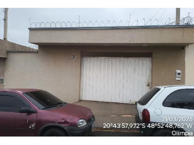Casa de 45m² em Leilão — Rua Julia Benites Biagi, nº 83, Residencial Quinta da Colina, Olímpia