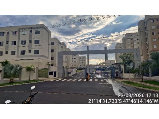 Apartamento de 45m² em Leilão — Rua Cleusa Aparecida da Cunha Januário, nº 180 Apto. 302, Bl 06 VG 268, Reserva São José, Ribeirão Preto