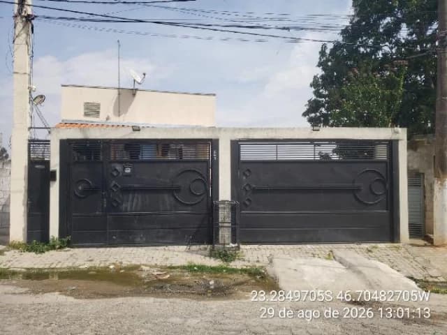 Casa de 39m² em Leilão — Avenida Poços de Caldas, nº 663, CS 03, Jardim Alegria, Francisco Morato