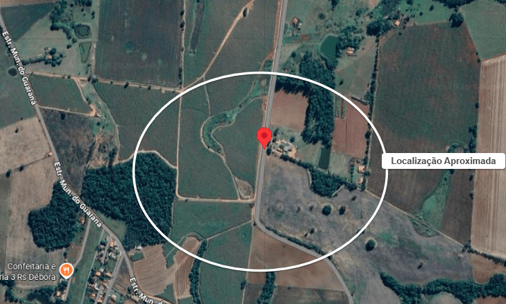 Fazenda de 495m² em Leilão — Estrada Municipal Joaquim Rodrigues, Guarapó, Quadra