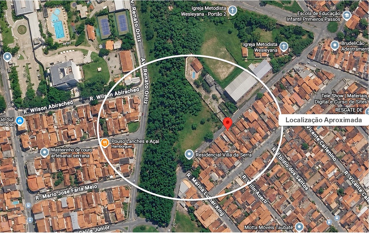 Terreno de 8574m² em Leilão — Rua Doutor Miguel Vieira Ferreira, s/n, Parque Santo Antônio, Taubaté