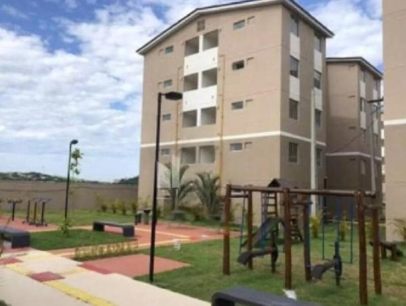 Apartamento de 44m² em Leilão — Avenida Flavio Vasconcelos Quadra, N. SN, Apto. 102, Quadra 08 Lote 01 Bloco 14, Esperança, Itaboraí