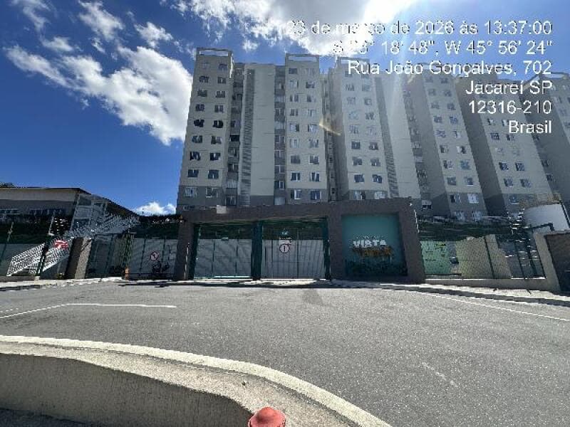 Apartamento de 45m² em Leilão — AV PEDRO GONCALVES, N. 250, Apto. 203, 2 PAVIMENTO BL 07 VG 119, Jardim Paraíso, Jacareí