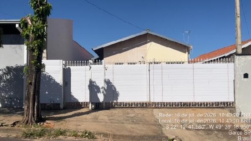 Casa em leilão extrajudicial em Garça — Rua Osmar de Assis Novaes, nº 77, LT 08 QD O