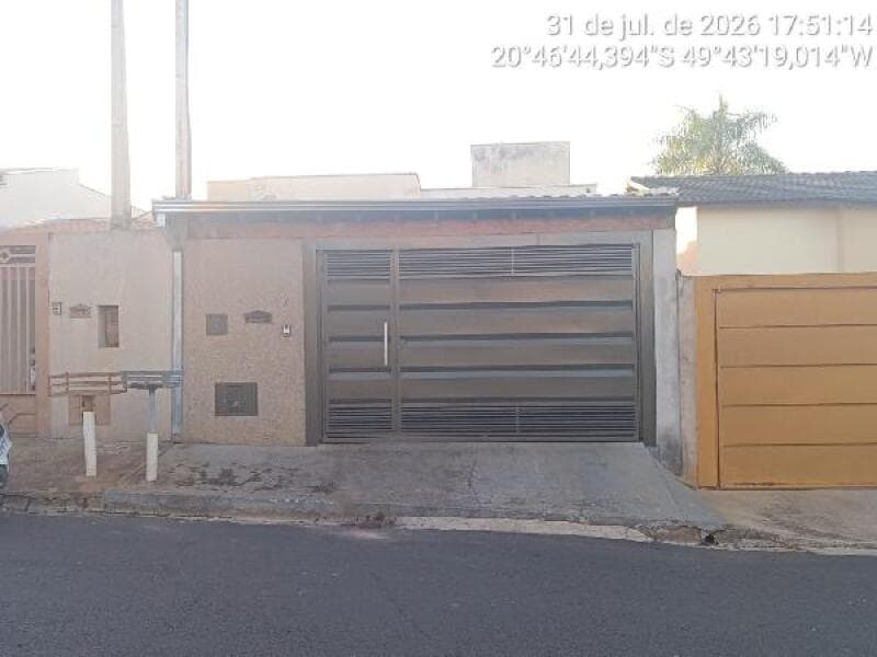 Casa em leilão extrajudicial em Residencial Campo Belo, Monte Aprazível — Rua Flausino Maciel de Almeida, nº 81, Parte do LT 26 QD C