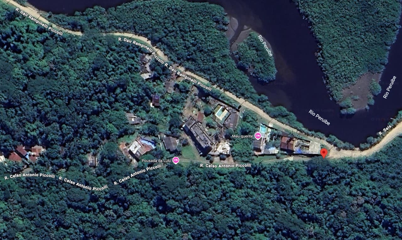 Terreno em leilão judicial em Parque Peruíbe, Peruíbe — Rua Celso Antonio Piccolli, lotes 167, 168, 169, quadra J