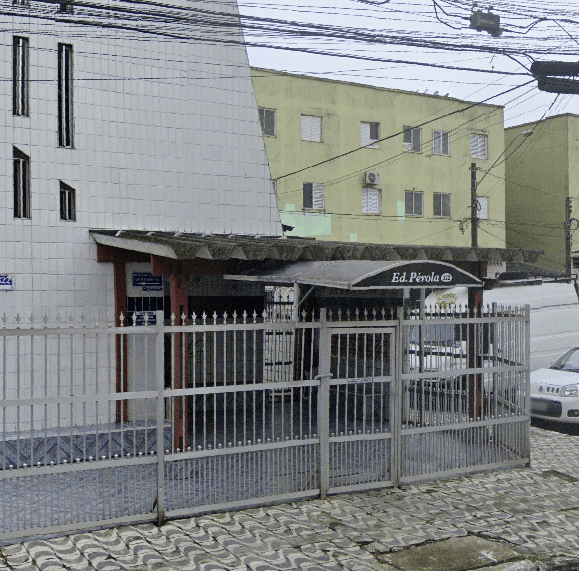 Apartamento em leilão judicial em Cidade Ocian, Praia Grande — Rua Kikusaburo Tanaka, nº 322