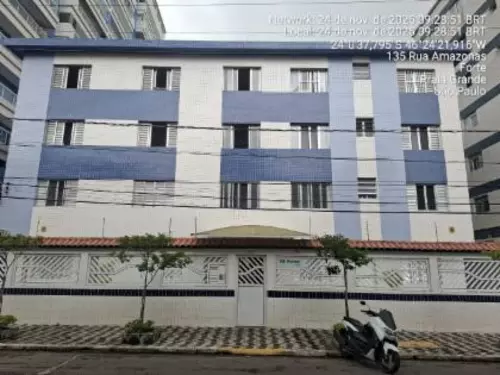 Apartamento em leilão extrajudicial em Canto do Forte, Praia Grande — Avenida Marechal Hermes, 454, Apto 201