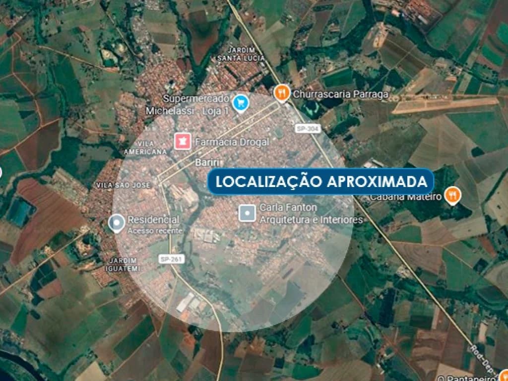 Terreno em leilão judicial em Residencial Canaã, Bariri — Avenida José Napoleão Modesto de Abreu, Lt 08 da Qd C