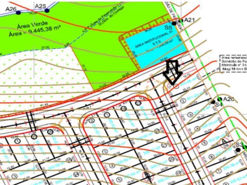 Terreno em leilão extrajudicial em Residencial Recanto Tropical, Engenheiro Coelho — Rua 06, 01- Lote 01 - Quadra A